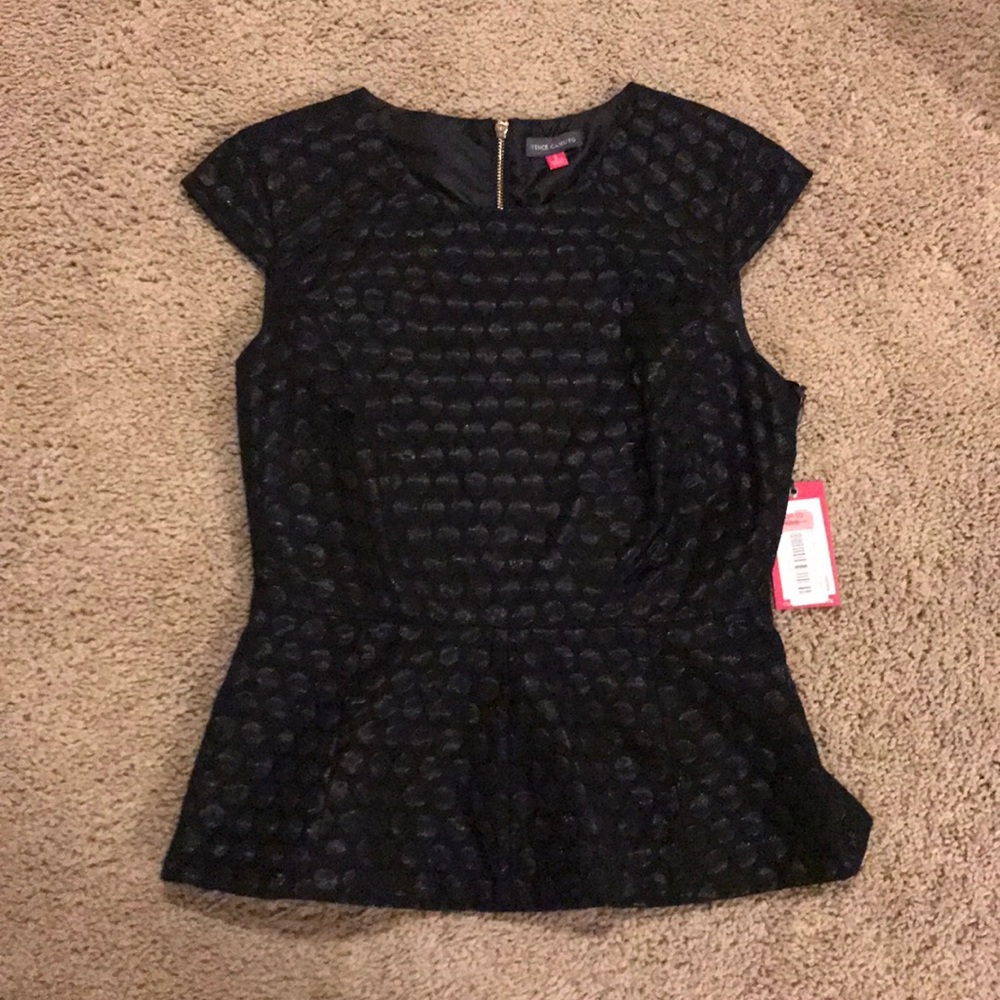 Vince Camuto Peplum Top